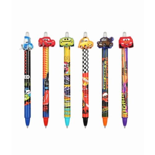 Disney cars uitwisbare gelpen, assorti