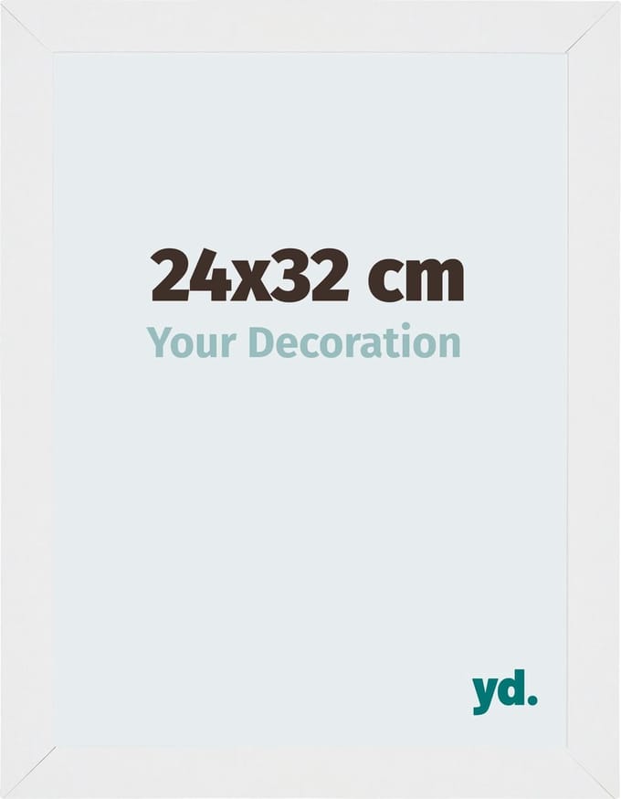Your Decoration - Fotolijst 24x32 cm - MDF - Wit Hoogglans - Mura