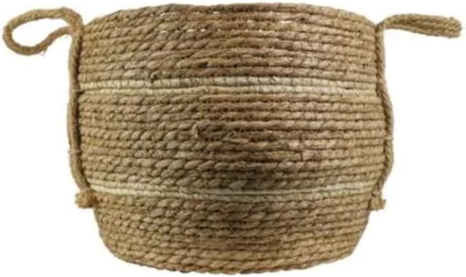 mand naturel ecru 2 strepen dia 23cm*