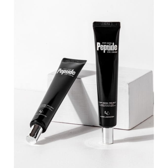W.skin Laboratory [3 Pak] Stop Aging Peptide Oogcrème 30ml NONE black