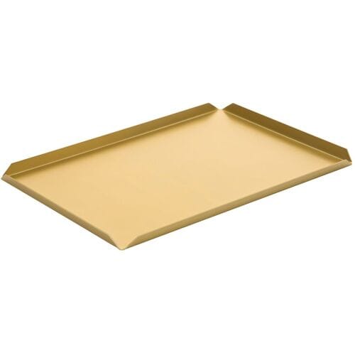 GGM Gastro (5 stuks) Presenteerschaal - Aluminium - 400x100x10mm - champagner champagne