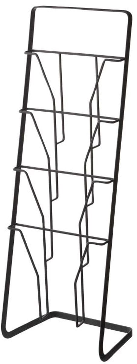 Yamazaki Tijdschriftenrek 4 vakken - Tower - Zwart