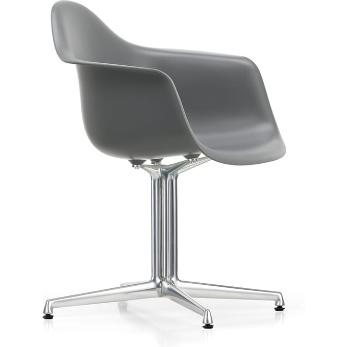 Vitra Eames Plastic Fauteuil DAL - granietgrijs RE