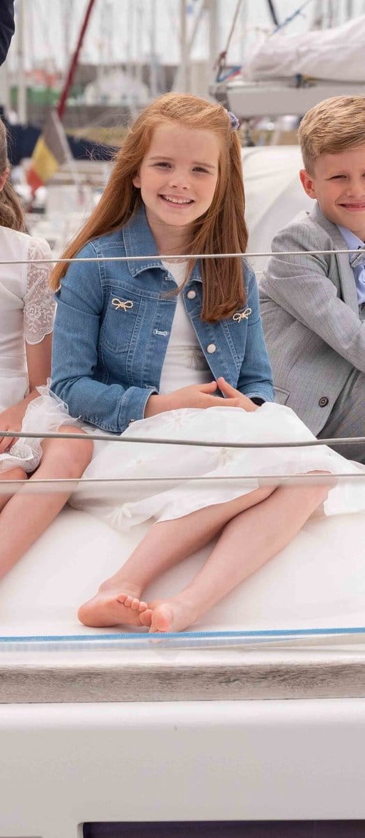 GYMP - Jeans vestje - Maat 116 - Meisjes - Lightblue -