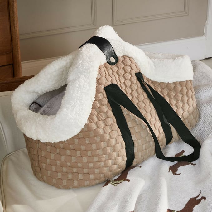 LOBERON Huisdierentas Brisette bruin/crème