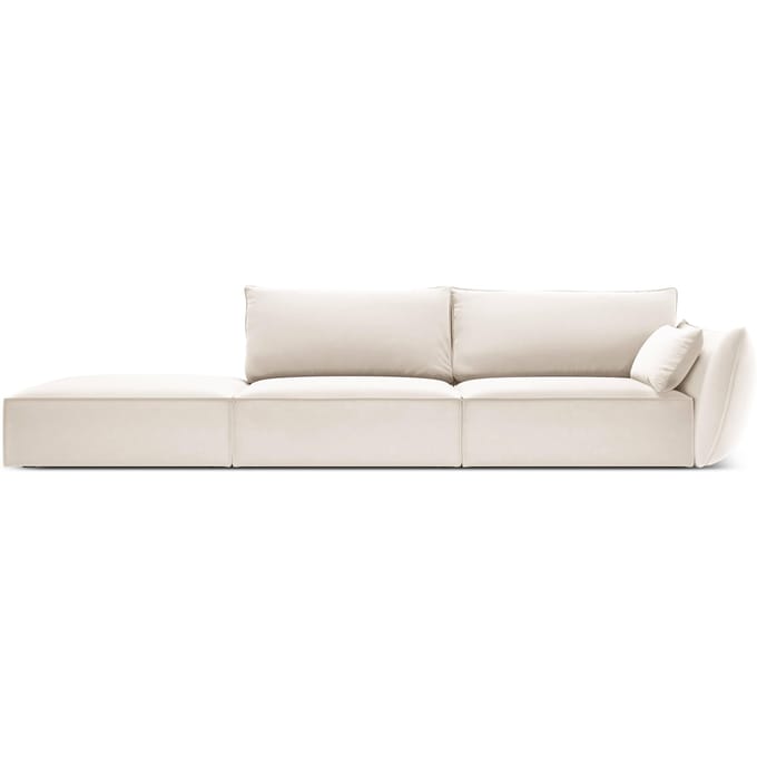 4-zitsbank Vanda links velvet | Mazzini Sofas