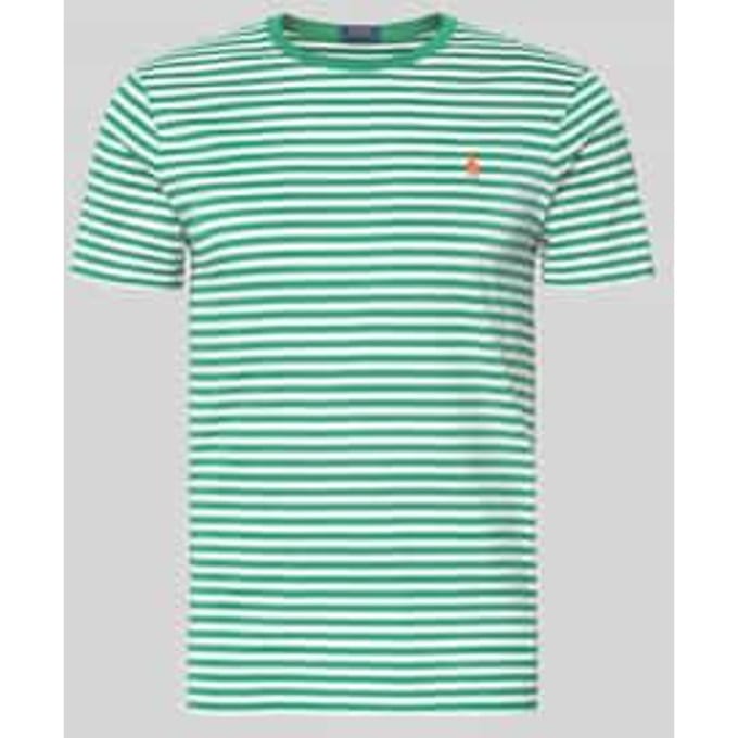 Slim Fit T-shirt van puur katoen
