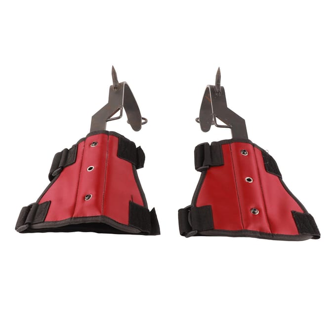 Verstelbare Boomklimspikes Rechtopstaand Boomklimhulpmiddel Klimhulpmiddelset Klimnagels red