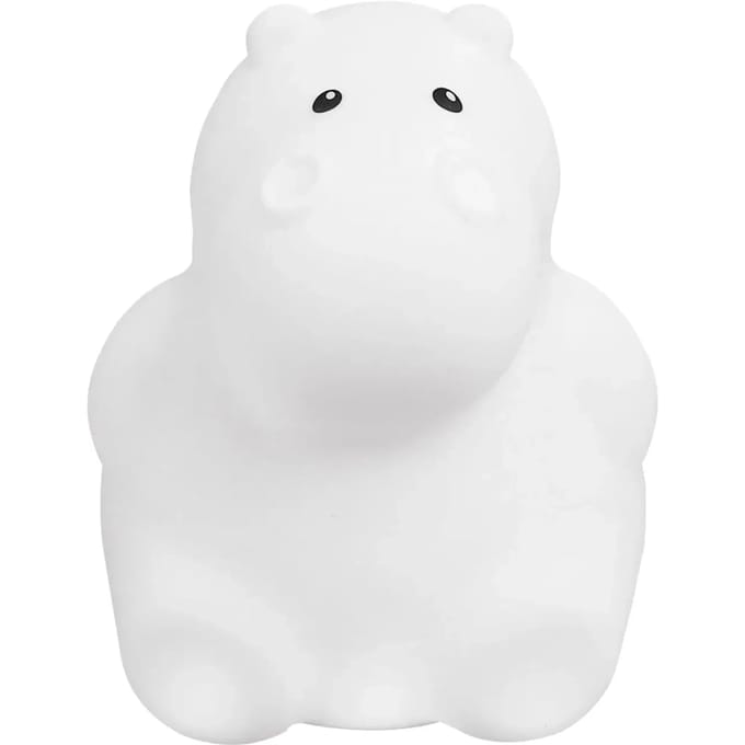 Bluetooth siliconennachtlampje Trois Kilos Sept Hippopotame