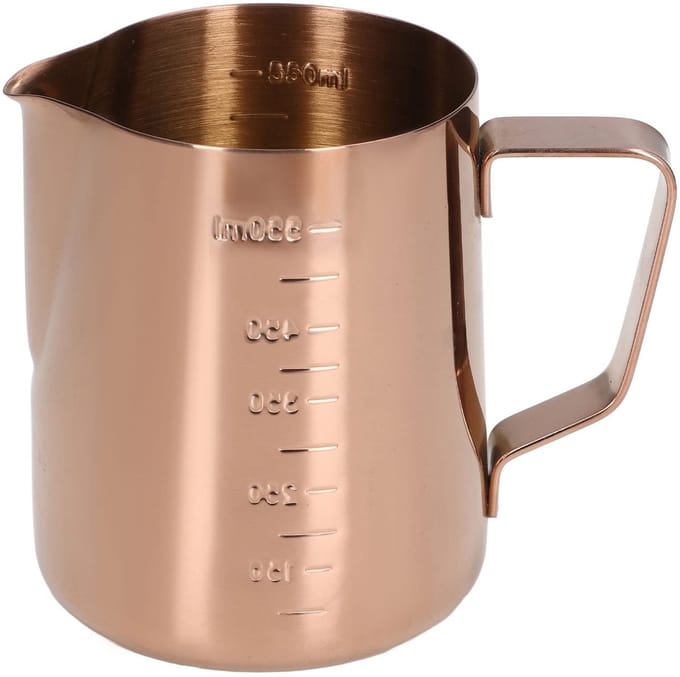 Byshayne- Opschuimcup 550ML - Roestvrij Staal - Hittebestendig - Vaatwasmachinebestendig - Stevig Handvat - Exquise Afwerking - Melkopschuimer