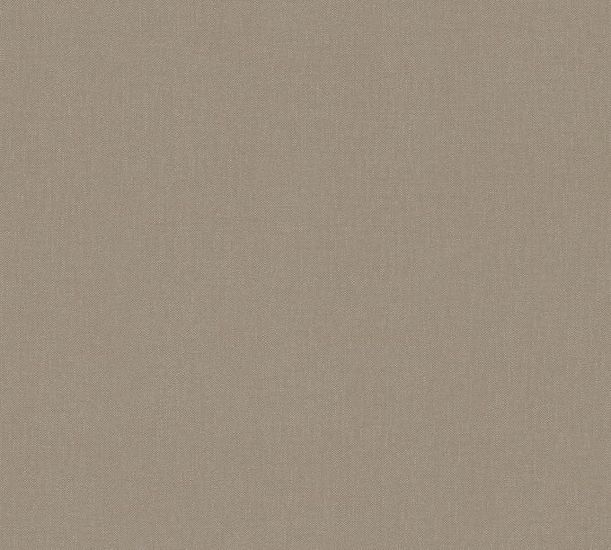 TEXTIELLOOK BEHANG | Basic Uni - Bruin - A.S. Création Pure Elegance