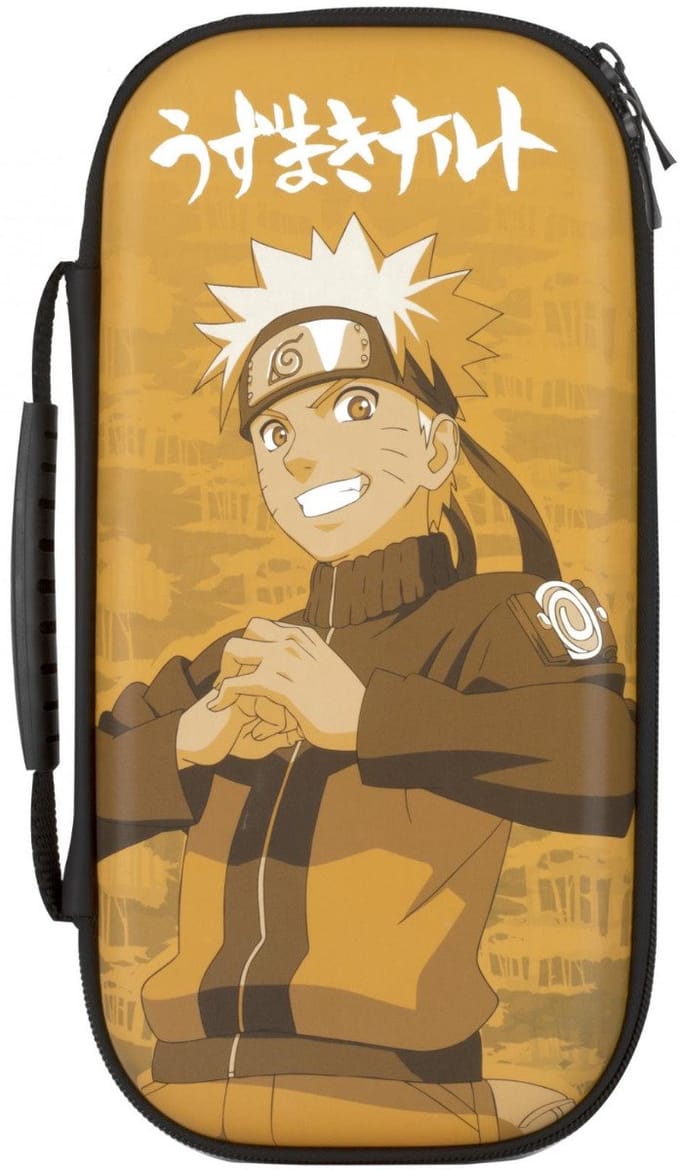 Naruto - beschermhoes - opbergcase Nintendo Switch - hardcase - Yellow (Switch/Oled/Lite)