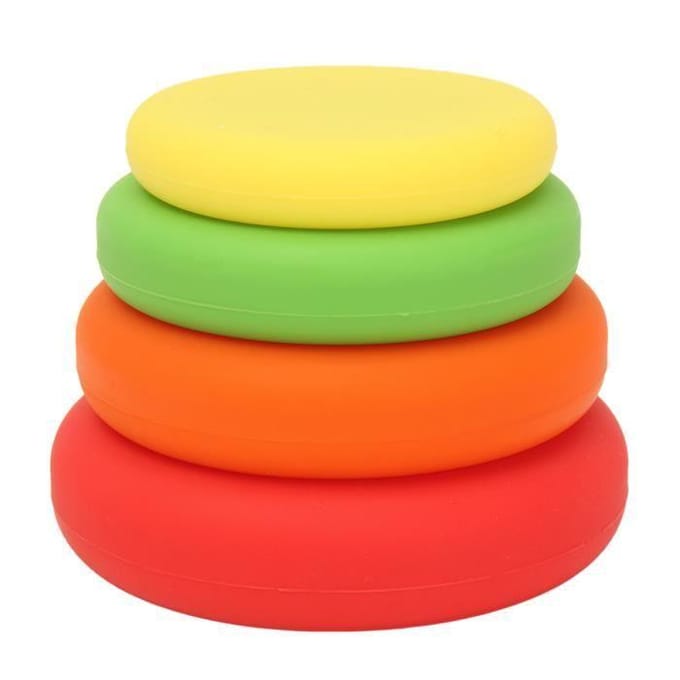 TEMPSA 4Pcs Couvercle de conservation en Silicone Pour Fruit