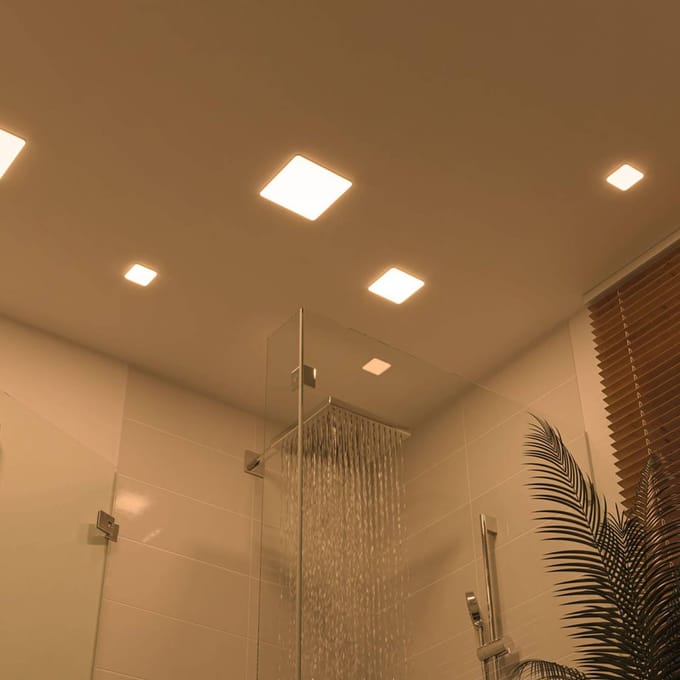 Paulmann 92394 EB Panel Veluna VariFit LED-inbouwlamp LED LED vast ingebouwd 8.50 W Satijn