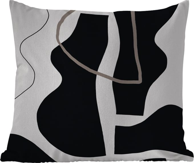 Sierkussen Buiten - Abstract - Minimalisme - Design - 60x60 cm - Weerbestendig