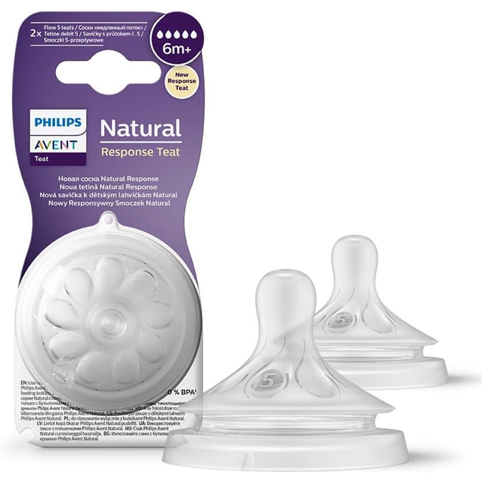 AVENT SCY965/02 Responsieve Natuurlijke Speen 6m+ Extra Snel (5)