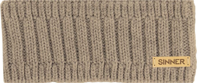 SINNER HULIA HEADBAND - SAND - Unisex - Maat One size