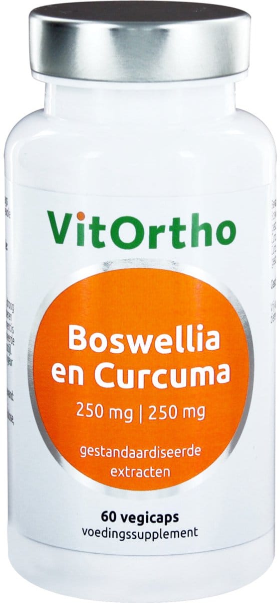 VitOrtho Boswellia (250 mg) en Curcuma (250 mg)