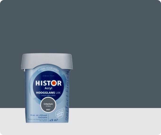Histor Perfect Finish Lak Acryl Hoogglans 0,75 liter - Criterium