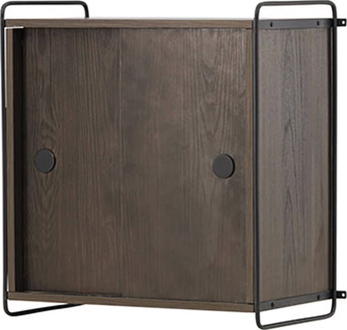 Parly dressoir wandkast 2 deuren mocca.