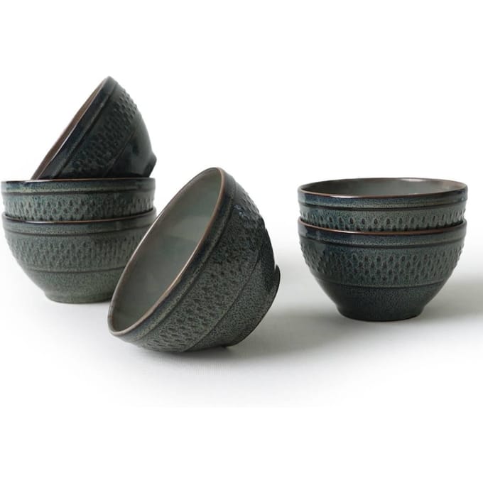 Set van 6 kommen Kingston keramiek | Hermia