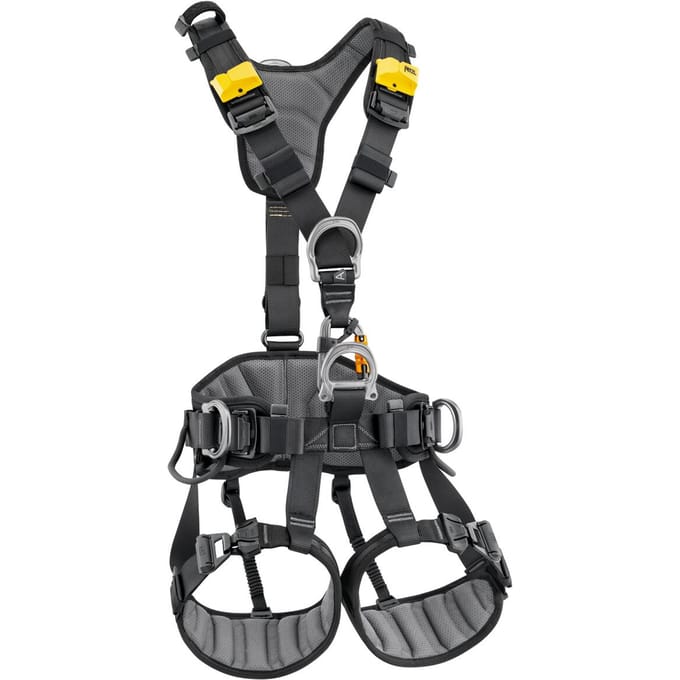 PETZL AVAO® FAST INTERNATIONAL VERSION 1 Black/Yellow - 165-185 cm