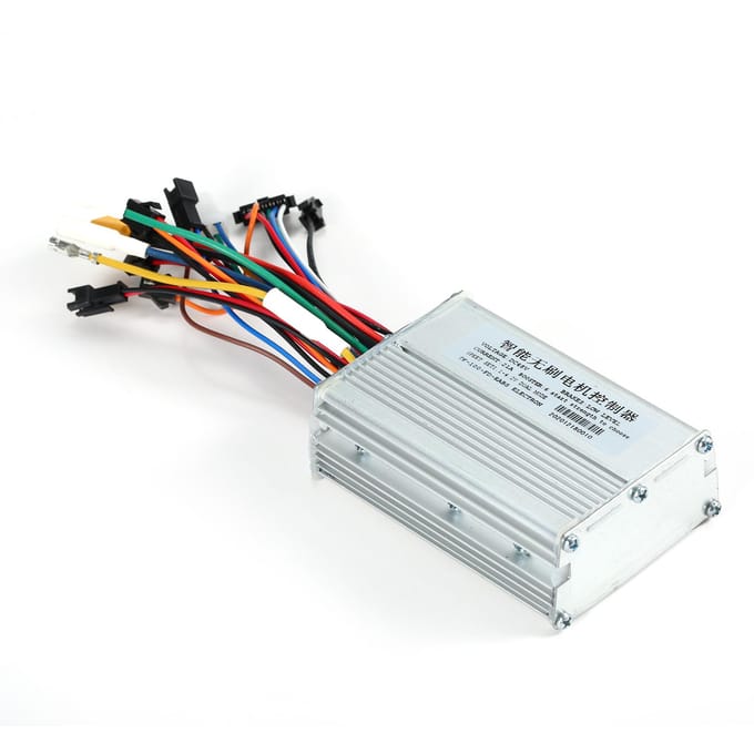 48V aluminiumlegering elektrische scooter motorcontroller intelligente borstelloze motorcontroller zilver