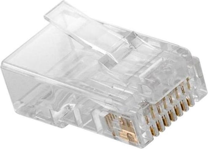 Modulaire RJ45 stekker - Cat 6 - 10 stuks - Allteq