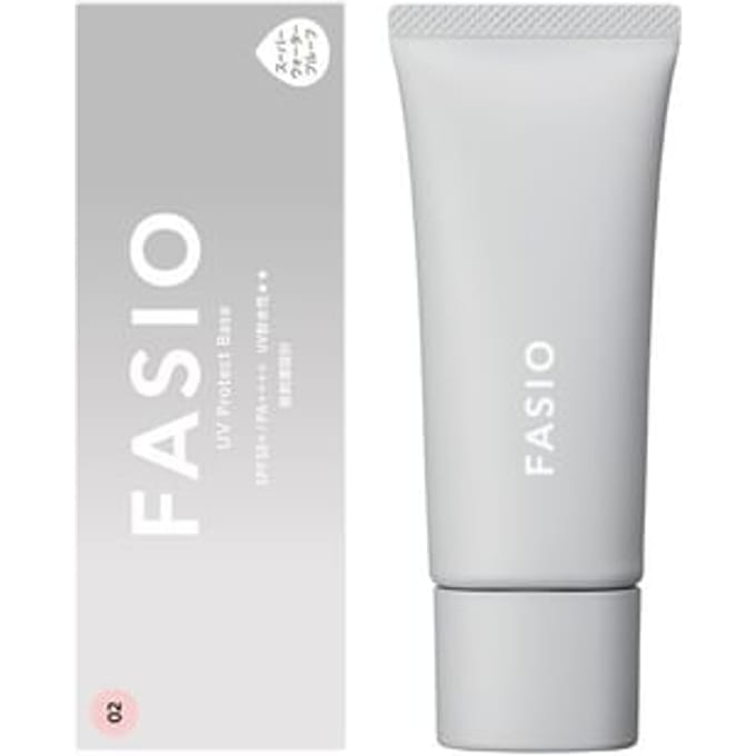 Kose - Fasio Anti-Fading Sunburn Base SPF 50+ PA++++ 02 Pink Beige