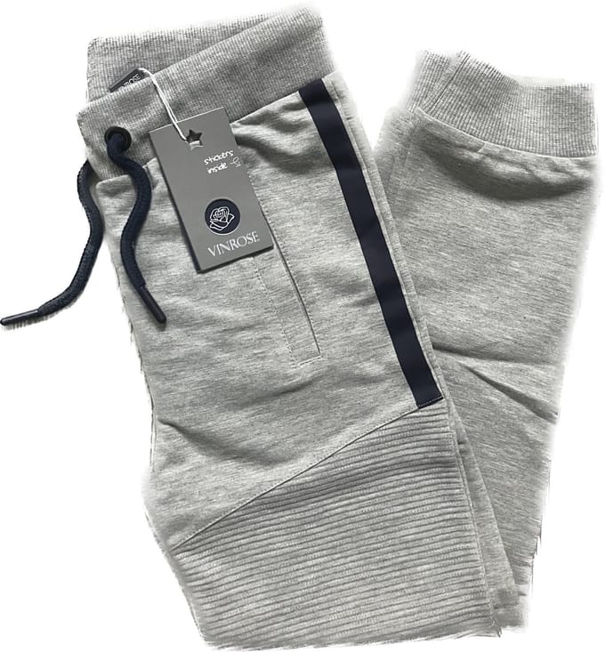 Vinrose jongens broek Grey melange