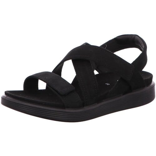 ECCO SOFT SANDAL W Dames Sandalen - Zwart