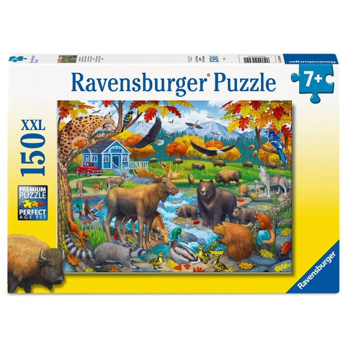 Ravensburger – Wildlife Gathering – Kinderpuzzel – 150 Stukjes