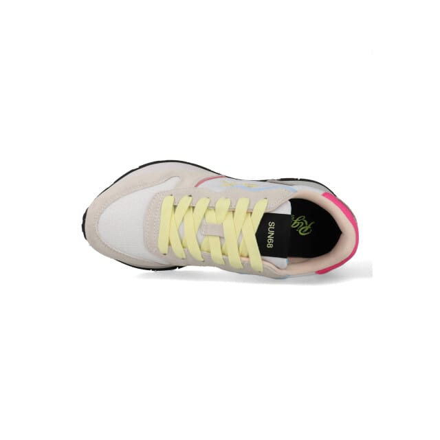 Sun68 Ally Colour Explosion dames sneaker - Wit multi - Maat 37