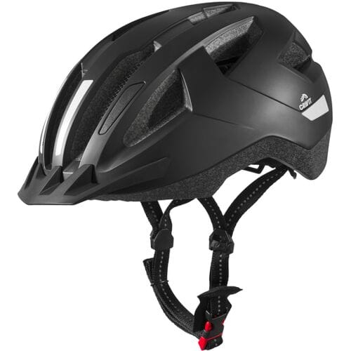 CRIVIT Fietshelm met achterlicht (Zwart, S/M)