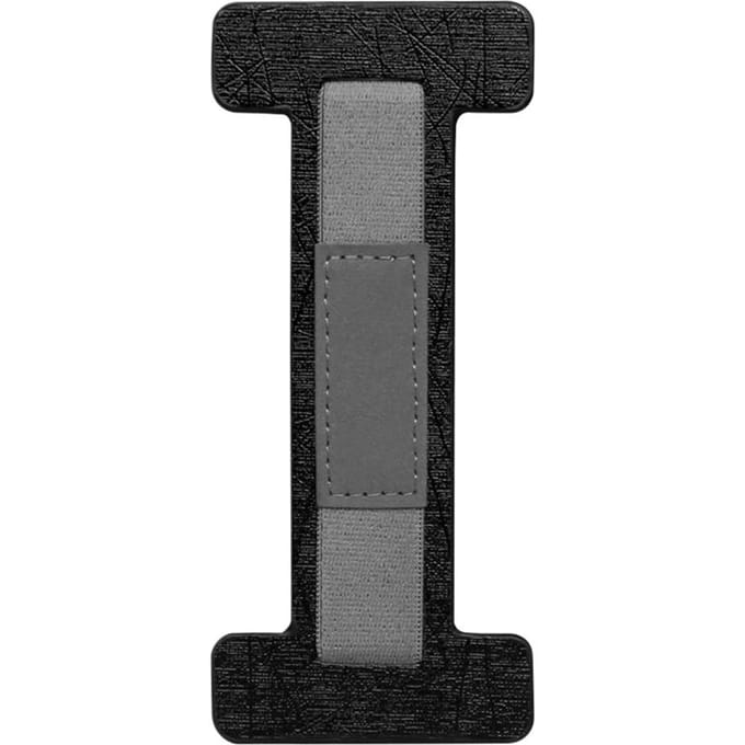Sangle de support pour tablette, bande antidérapante universelle pour les doigts, support de poignée autocollant pour tablette PC Kindle de 6 à 10,5 pouces noir