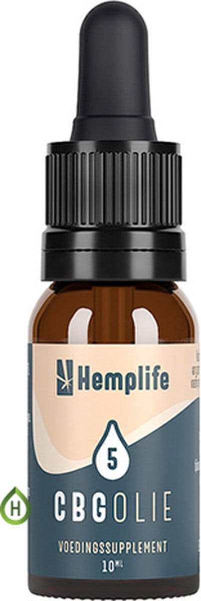 Raw CBG Olie (5%) - 10ML | Hemplife