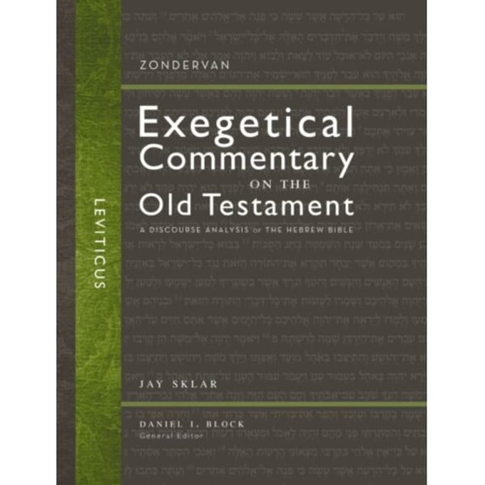 Leviticus - Zondervan Exegetical Commentary On The Old Testament - Jay Sklar