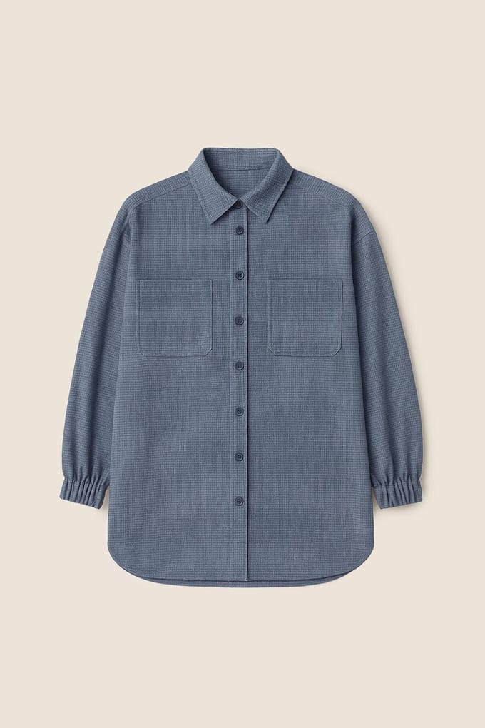 Touché Privé - Oversized blouse - Marine - Dames