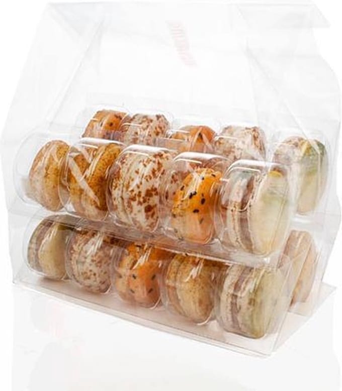 Macaron Tassen set voor 20 (100 Stuks) [MBG4]