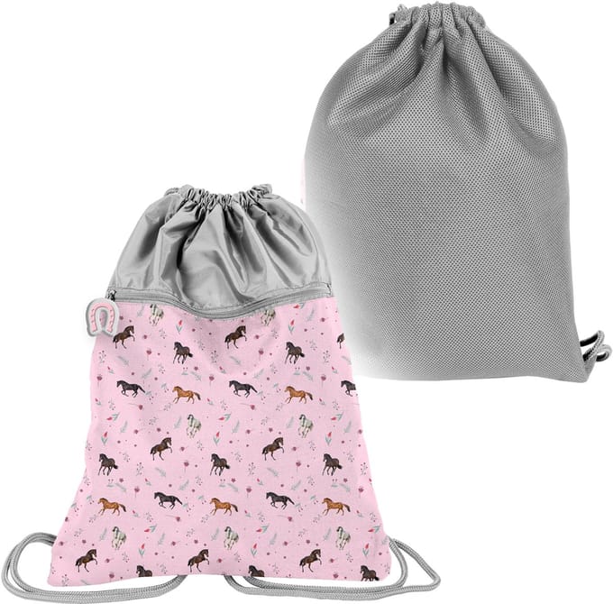 Animal Pictures Gymbag Paardjes - 45 x 34 cm - Polyester