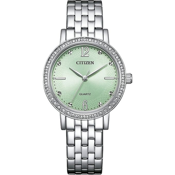 Citizen EL3100-55X Horloge - Staal - Zilverkleurig - Ø 31 mm