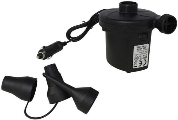 Elektrische Luchtpomp - Auto Pomp - Opblaasbare Spullen - 600 Liter Per Minuut - 36x32x26 cm - Zwart