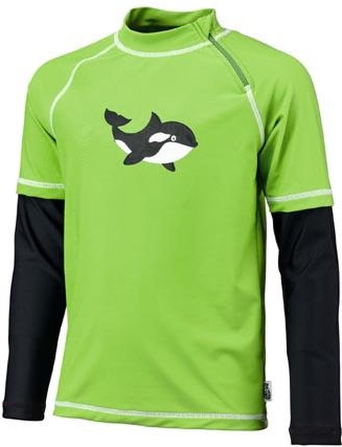 Beco Uv-shirt Sealife Junior Polyamide Groen/zwart Maat 128