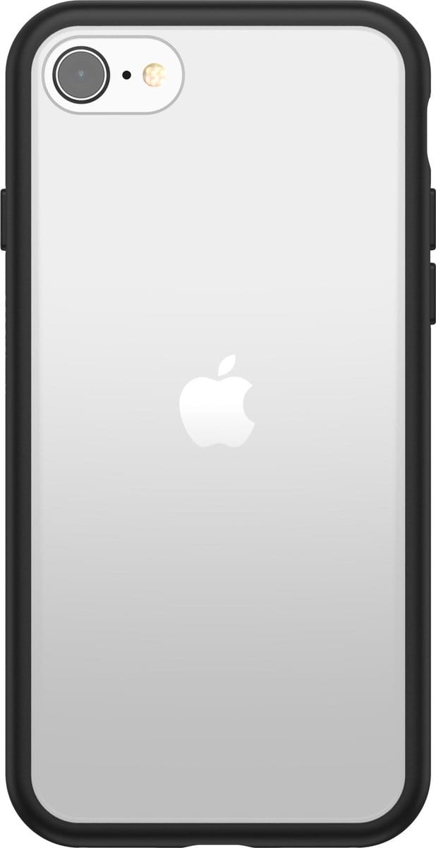 Otterbox React Case Apple iPhone 7, iPhone 8i, iPhone SE (2nd Gen), iPhone SE (3rd Gen) Zwart, Transparant
