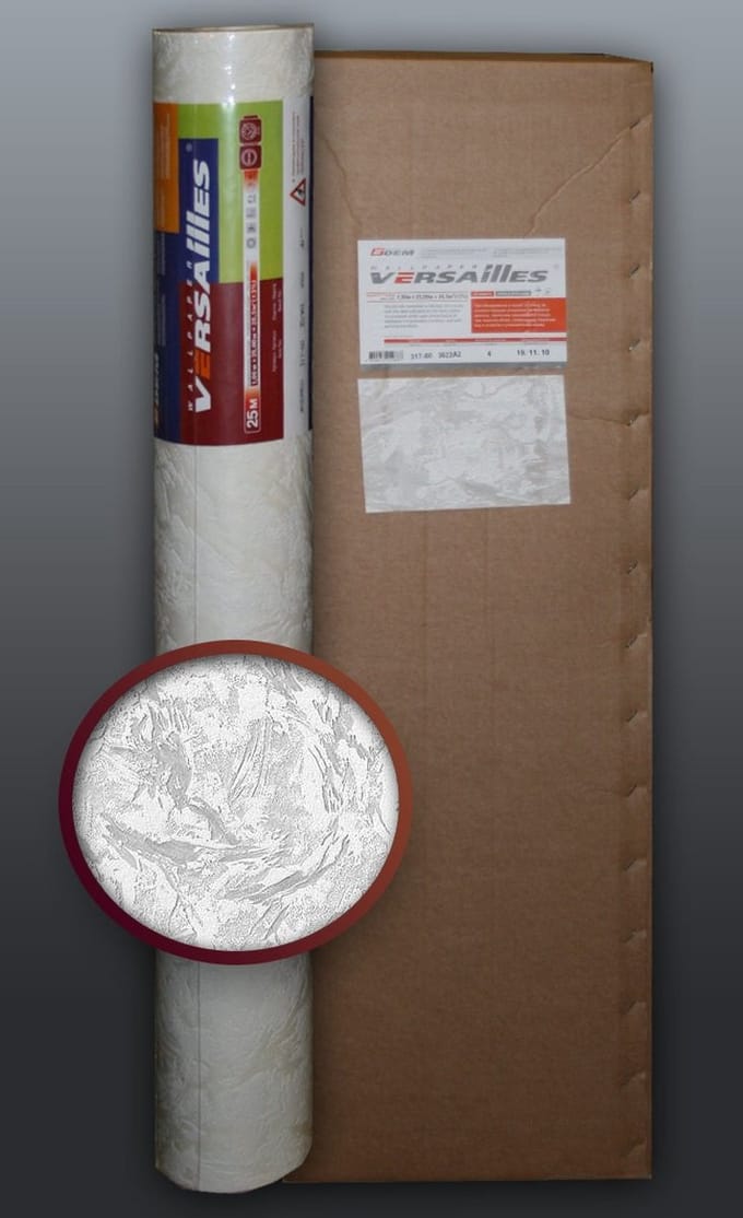 Behang glasvezel look EDEM 80317BR60 vliesbehang structuur behang overschilderbaar reliëfbehang wit 4 rol 106 m2