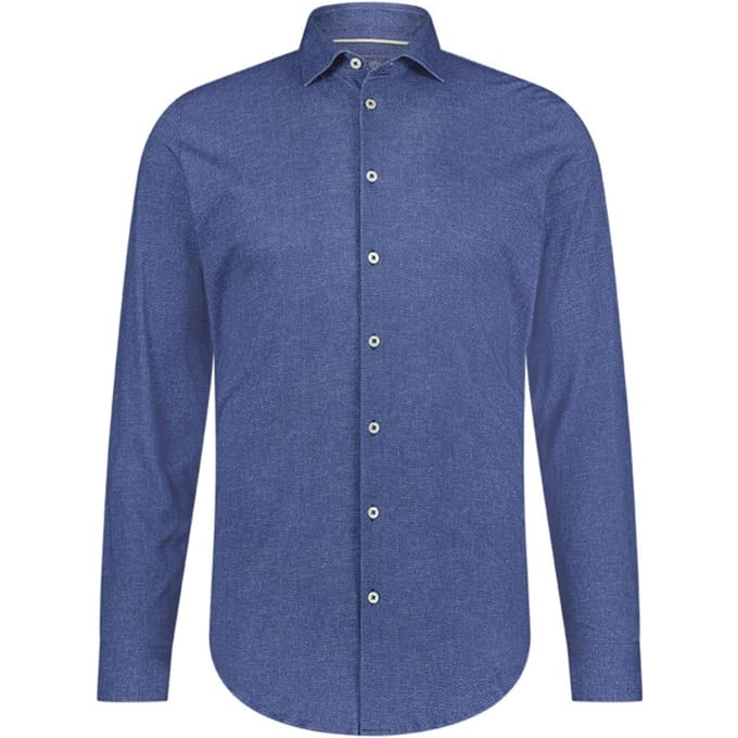 Blue Industry Casual overhemd met lange mouwen
