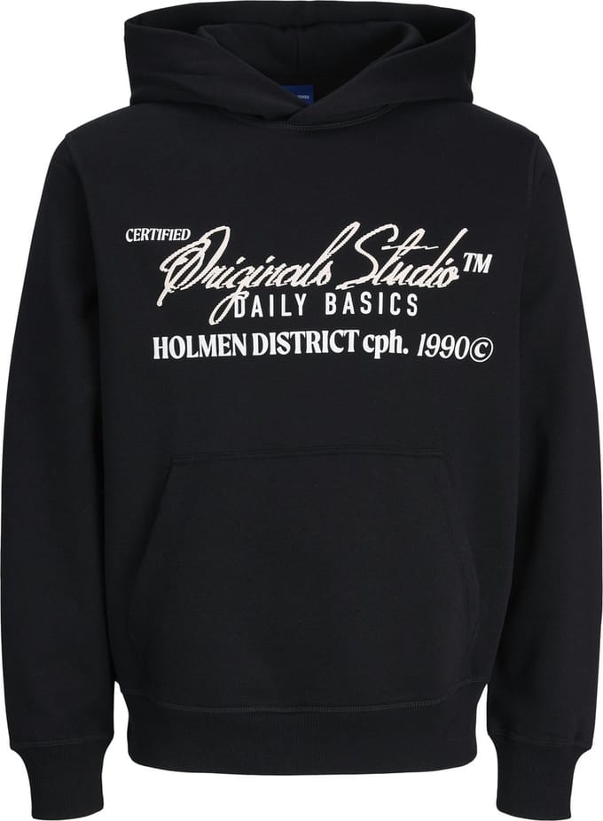 JACK&JONES - JORBEDFORD TYPO SWEAT HOOD - Heren - Sweaters