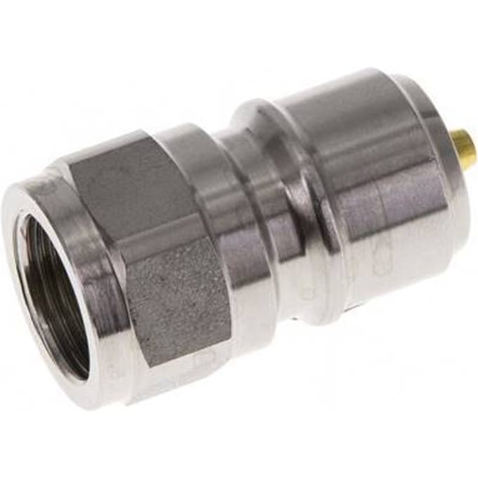 RVS DN 10 Wasapparatuur Insteeknippel G 3/8 inch Buitendraad Dubbele afsluiting