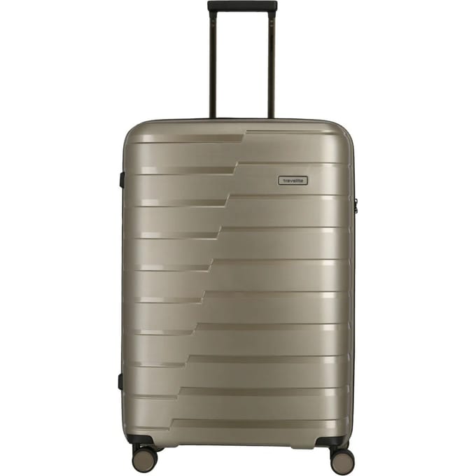 Travelite Harde koffer / Trolley / Reiskoffer - 77 cm (Extra Large) - Air Base - Champagne