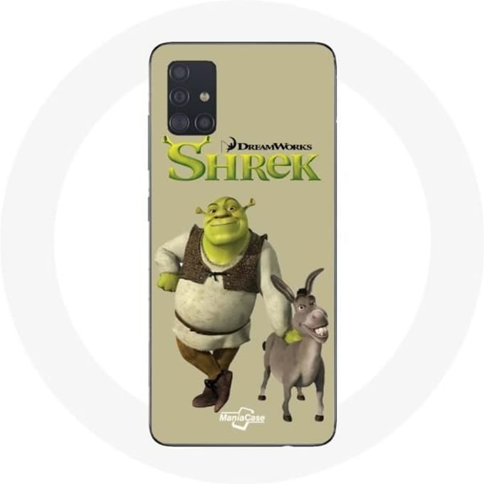 Case voor Samsung Galaxy A71 Shrek en de Donkey Movie